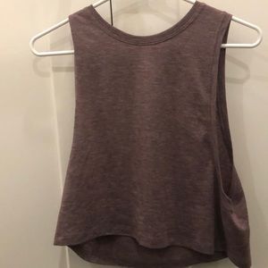 Lululemon cropped muscle tee
